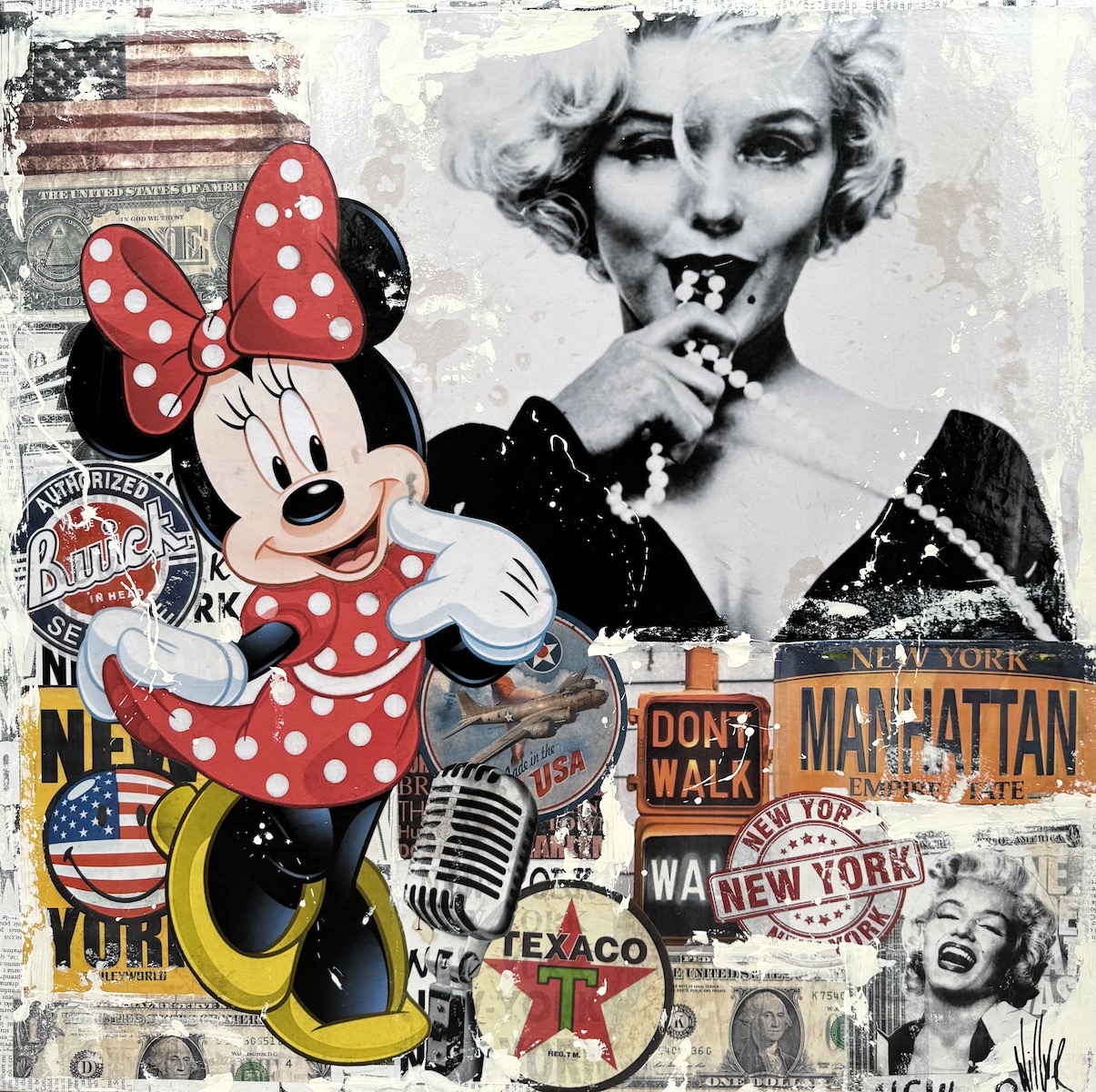 Marilyn meets Mickey